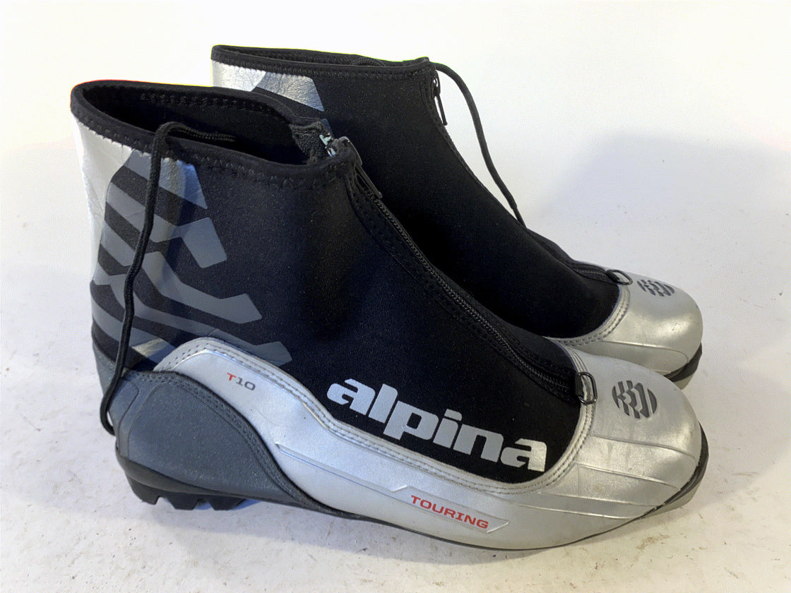 Alpina T10 Cross Country Ski Boots Classic Size EU43 US9.5 NNN Rottefella 411