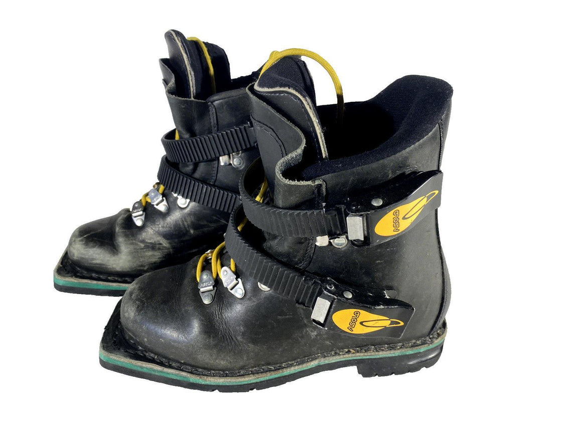 Asolo Extreme Plus Telemark Nordic Norm Cross Ski Boots Size EU38 US5.5 NN 75mm