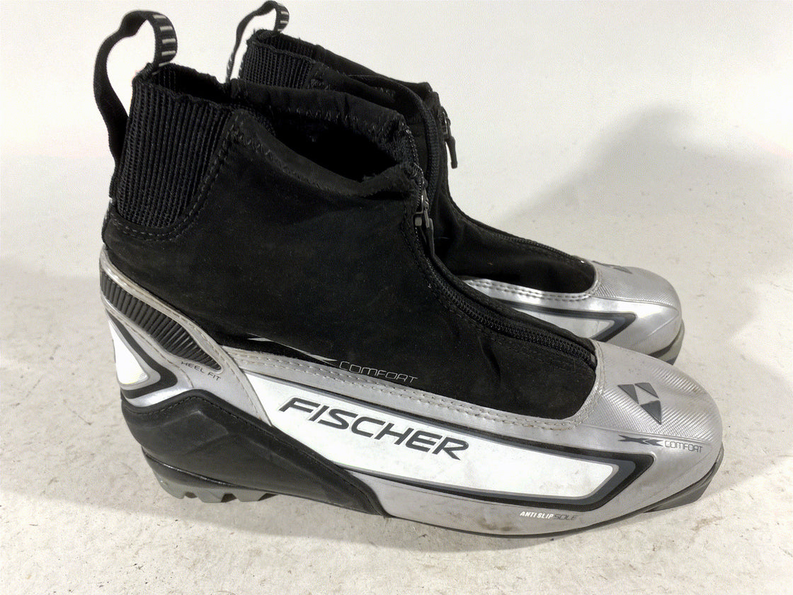 Fischer XC Touring Nordic Cross Country Ski Boots Size EU43 US9.5 NNN 419
