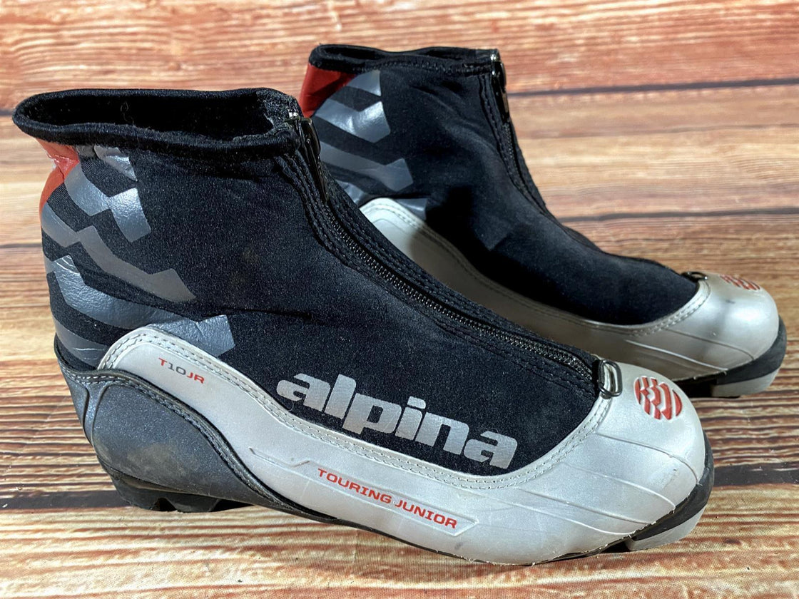 Alpina T10jr Nordic Cross Country Ski Boots Size EU37 US5.5 for NNN 1057