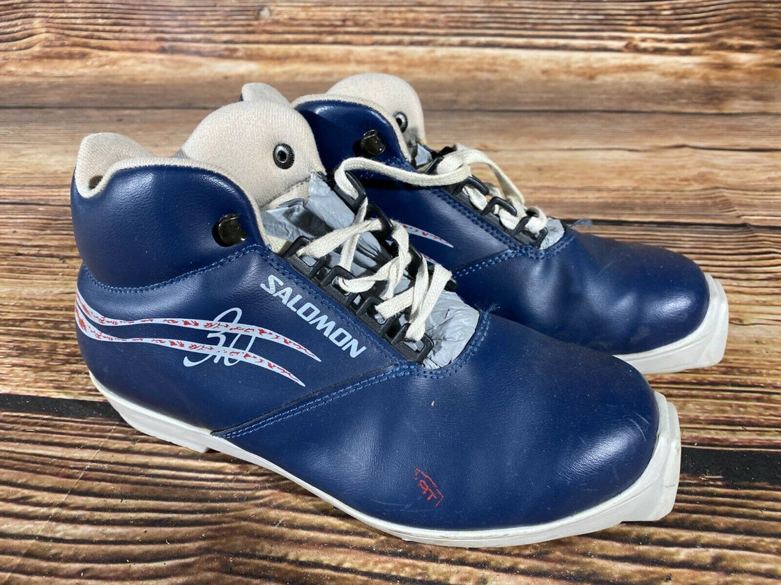 SALOMON 3.0 Nordic Cross Country Ski Boots Size EU40 US7.5 SNS profil