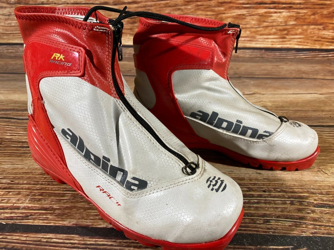 Alpina RK Racing Nordic Cross Country Ski Boots Size EU38 US6 for NNN 614