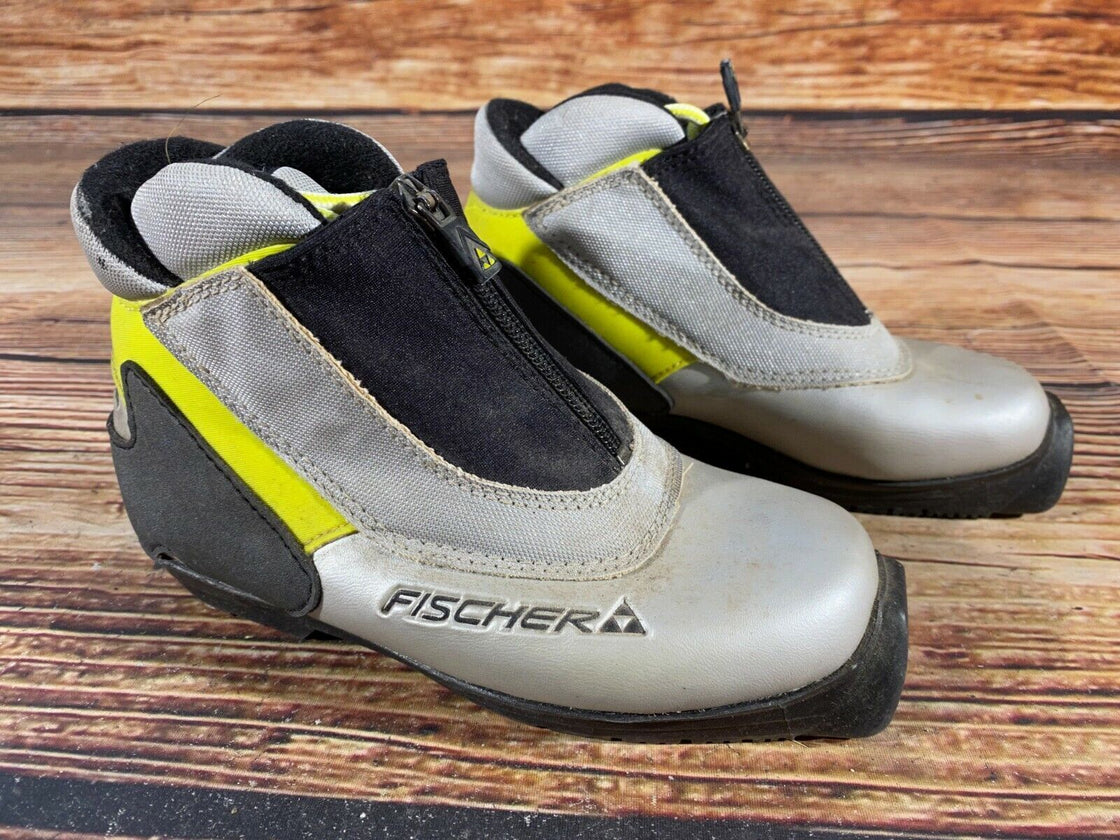 Fischer Kids Nordic Cross Country Ski Boots Size EU32 US1.5 SNS Profil F-72