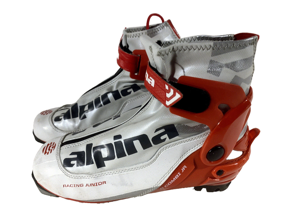 Alpina R-Combi Nordic Cross Country Ski Boots Size EU40 US7.5 for NNN 471