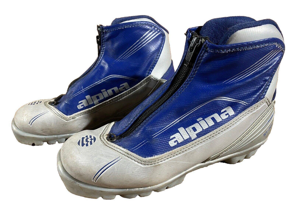 Alpina ST20jr Nordic Cross Country Ski Boots Size EU36 US4.5 for NNN 979