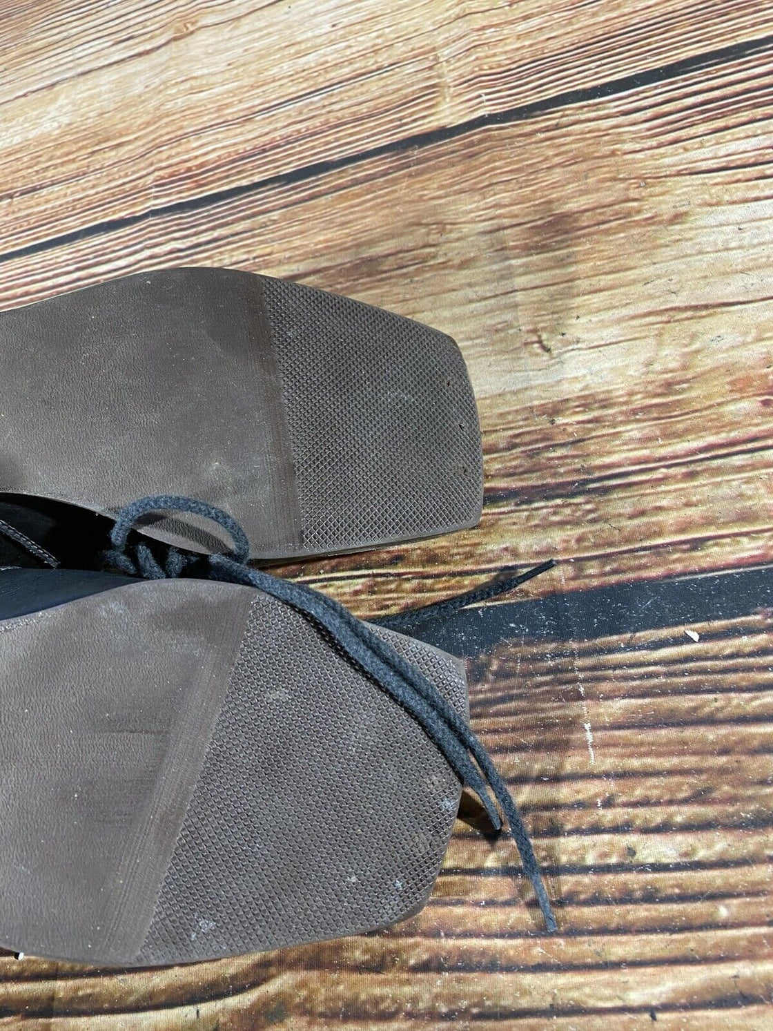 RENNSTEIG Vintage Cross Country Ski Boots Kandahar Old Cable Bindings EU38 US6