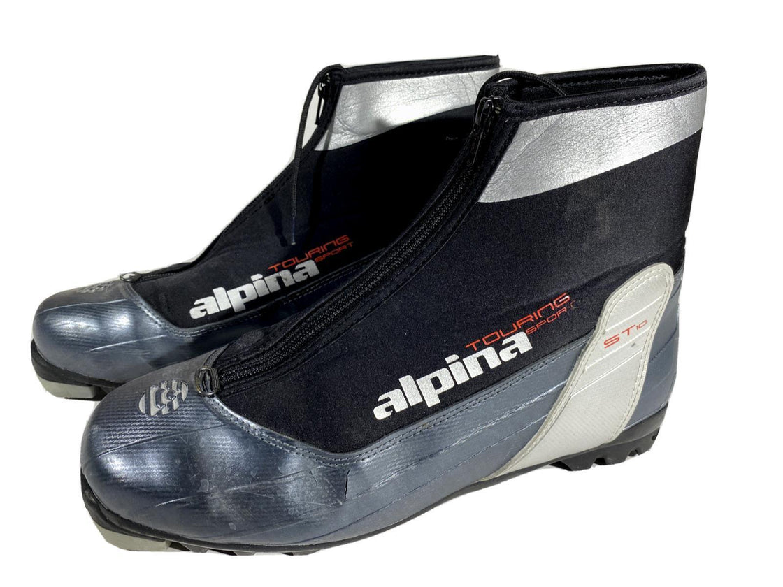 Alpina ST10 Nordic Cross Country Ski Boots Size EU44 US10.5 for NNN