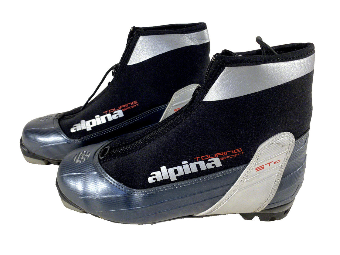 Alpina ST10 Nordic Cross Country Ski Boots Size EU38 US6 for NNN 526
