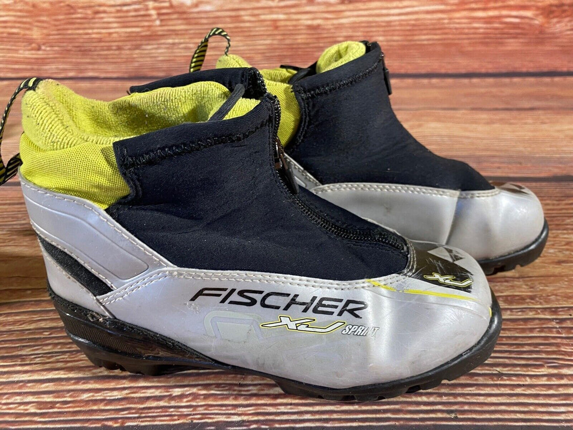 Fischer XJ Sprint Nordic Cross Country Ski Boots Size EU36 US4.5 NNN