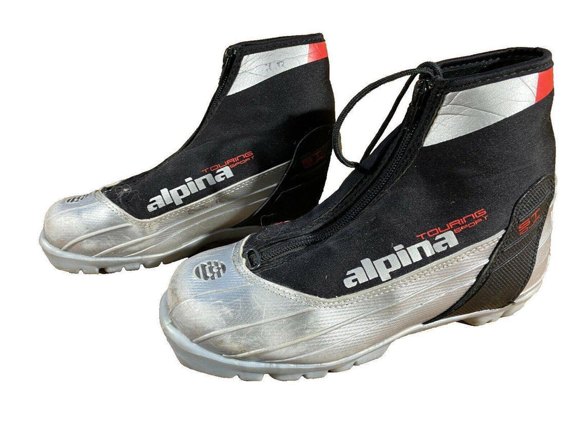 Alpina ST10jr Nordic Cross Country Ski Boots Size EU36 US4.5 NNN