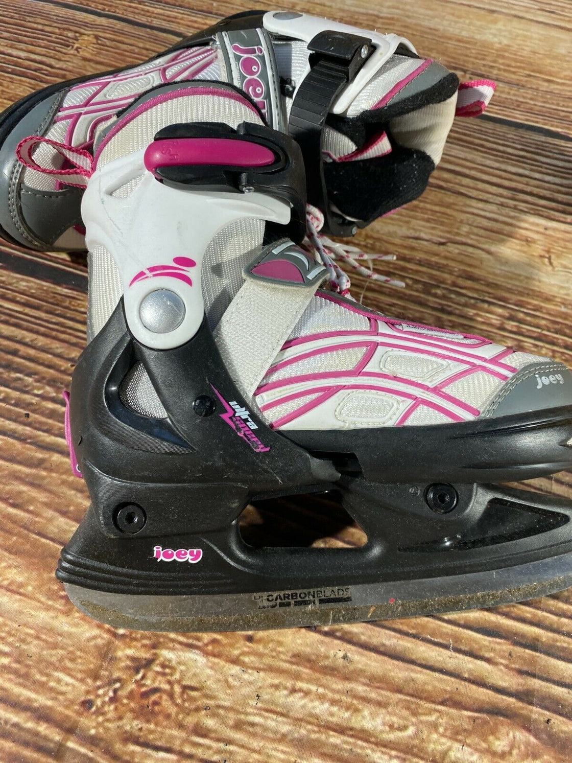 JOEY Ice Skates for Recreational Winter Sports Adjustable Kids / Youth EU29-32