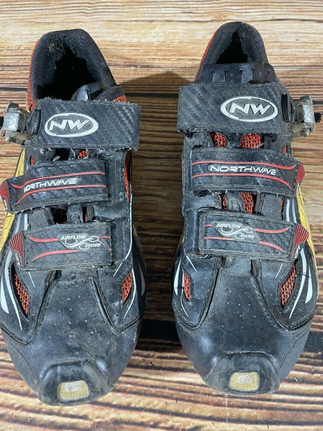 NORTHWAVE Cycling MTB Shoes Mountain Biking Boots Size EU 42 with SPD Cleats
