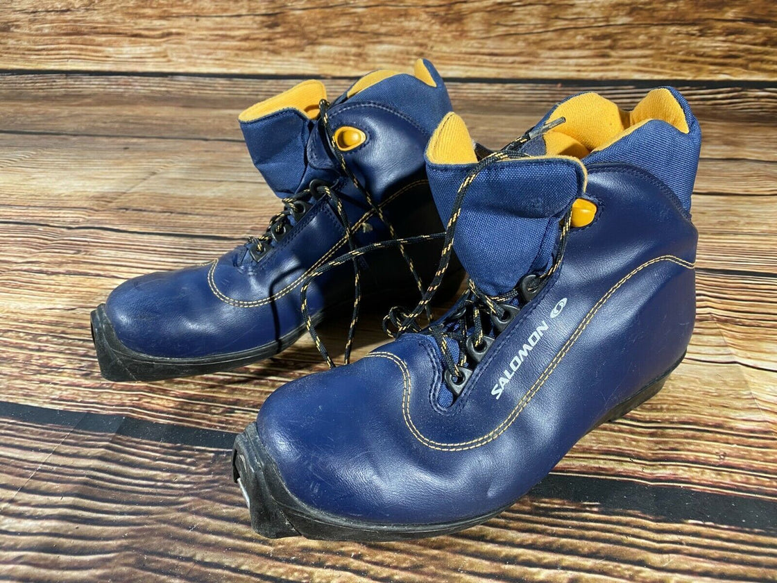 SALOMON Nordic Cross Country Ski Boots Size EU40 US7 SNS profil