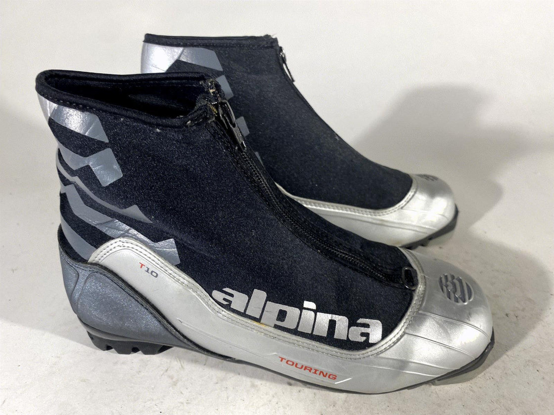 Alpina T10 Nordic Cross Country Ski Boots Size EU42 US9 for NNN