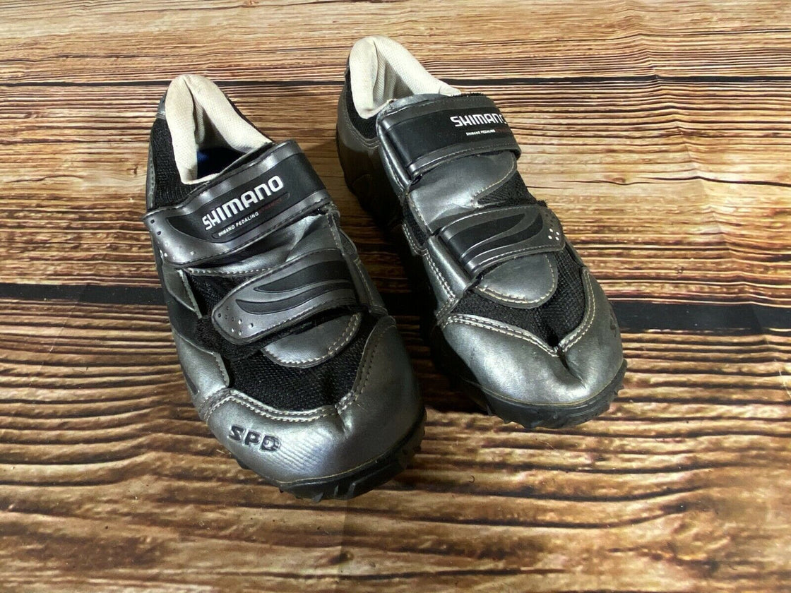 SHIMANO M063 Cycling MTB Shoes Mountain Biking Boots Size EU 40 with SPD Cleats
