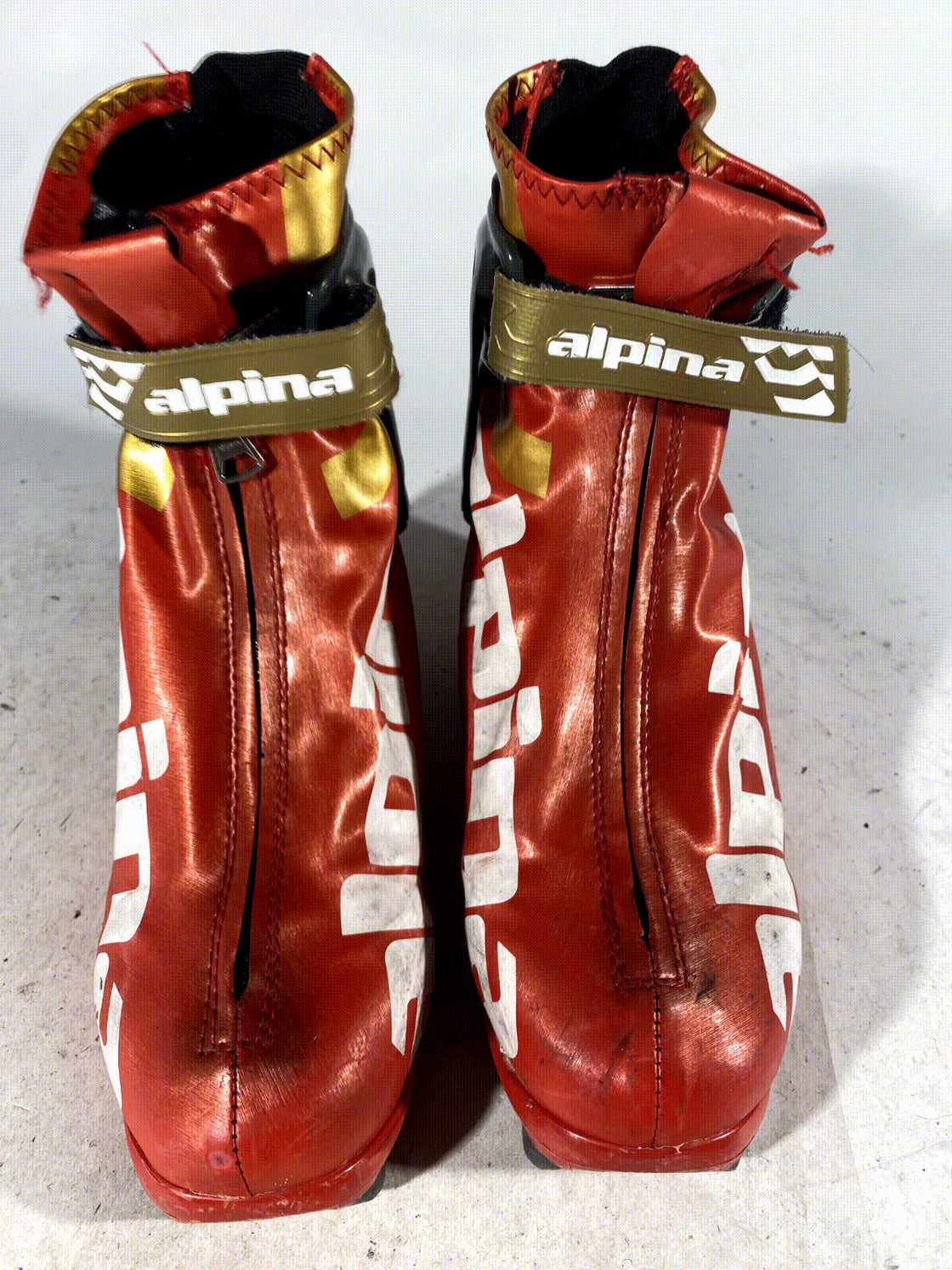 Alpina Elite Junior Skate Nordic Cross Country Ski Boots Size EU38 US6 for NNN