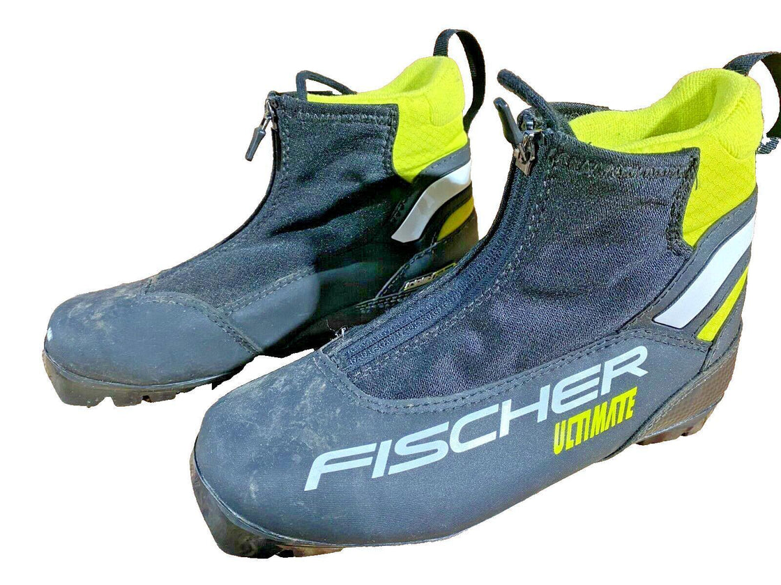 Fischer Ultimate Nordic Cross Country Ski Boots Size EU37 US5 NNN