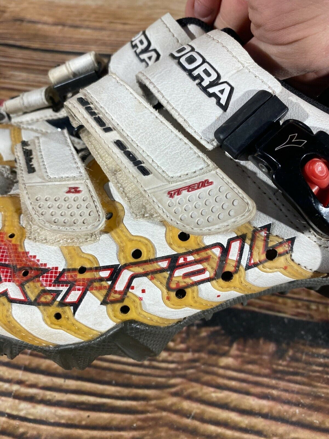DIADORA X-Trail Cycling MTB Shoes Mountain Biking Boots Size EU 42 with Cleats