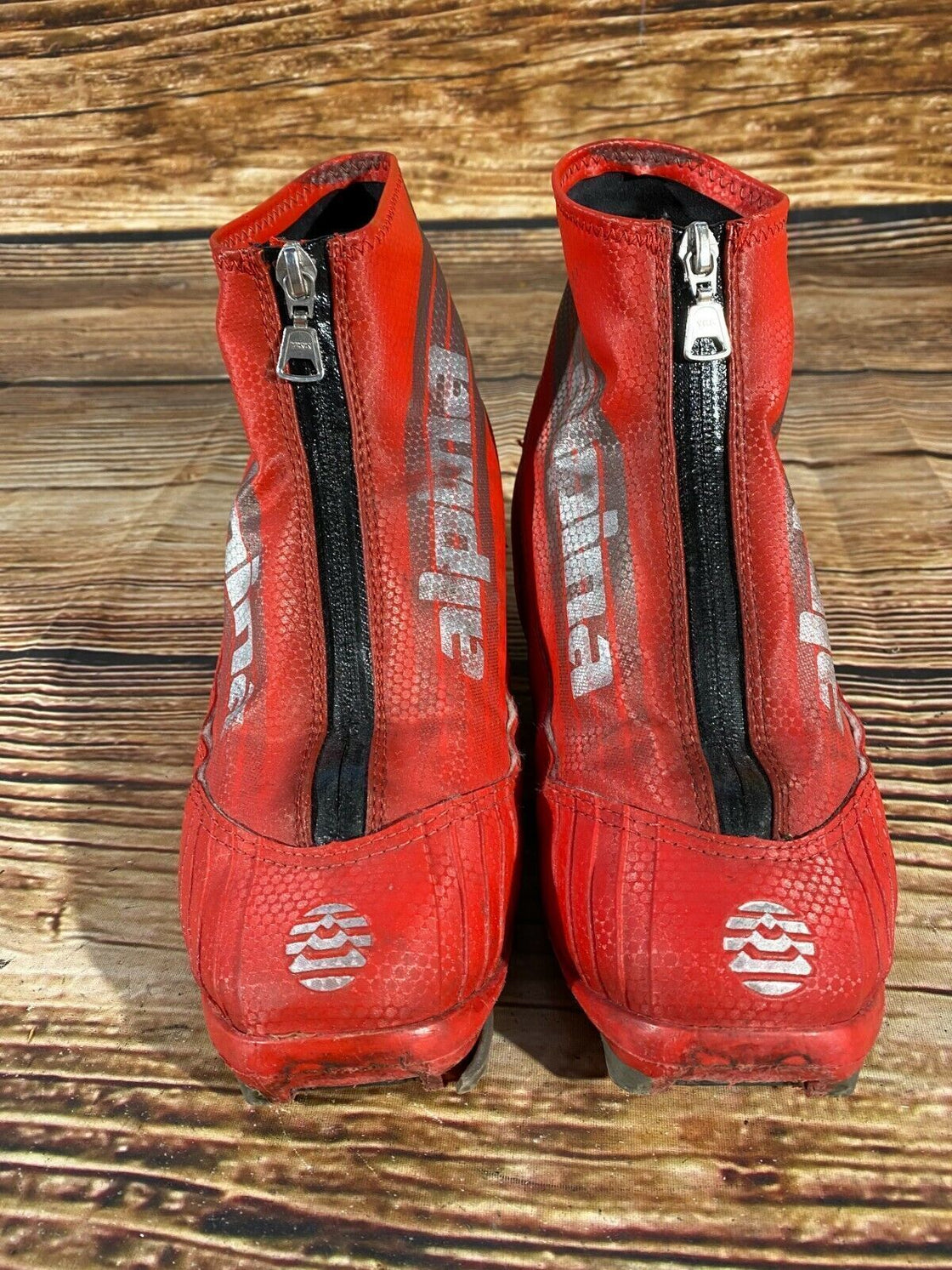 Alpina SCL Nordic Cross Country Ski Boots Size EU38 US6 NNN bindings 997