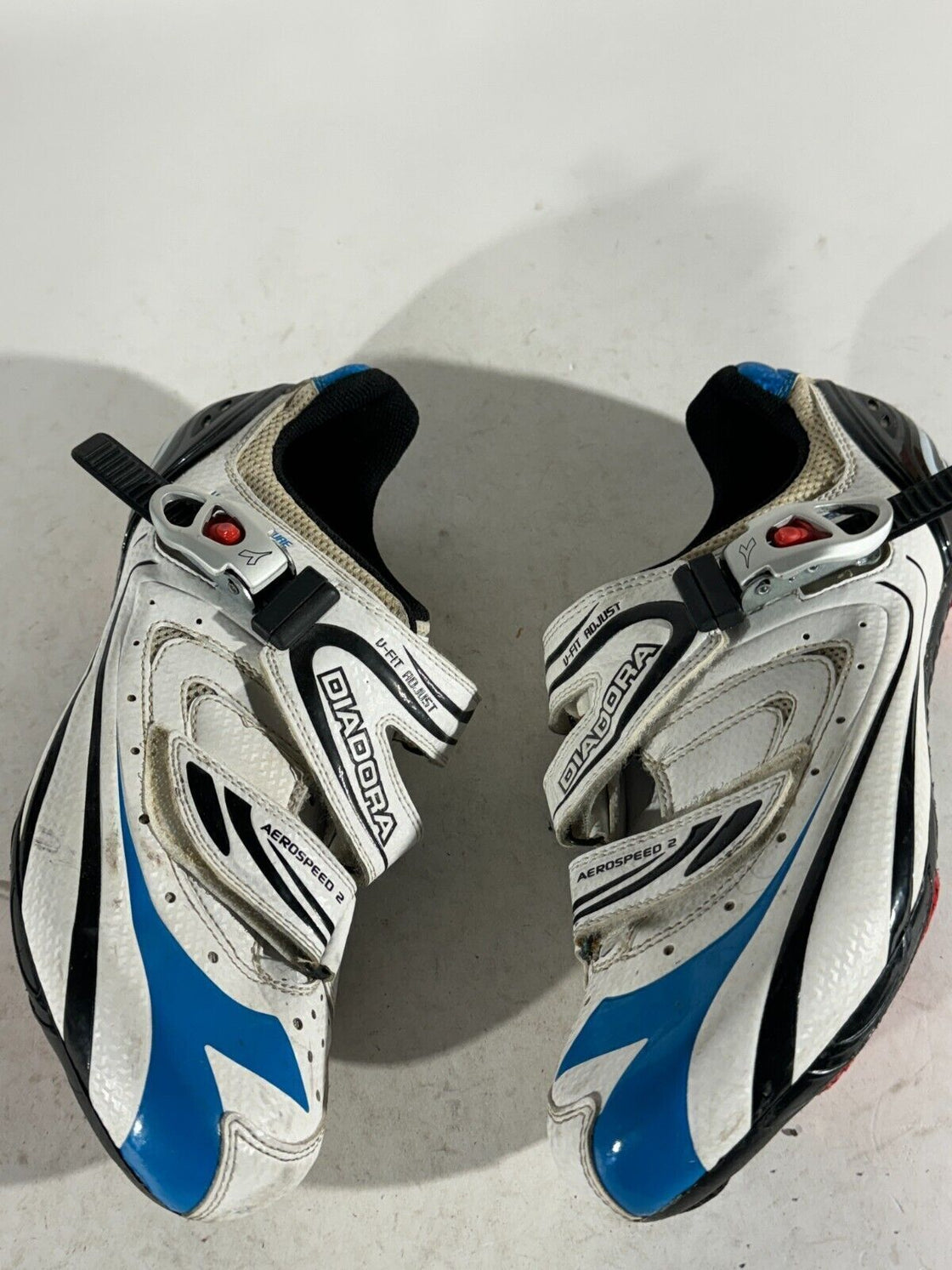DIADORA Aerospeed Road Cycling Shoes Bicycle Ladies EU41 US9.5 Mondo 260 cs464