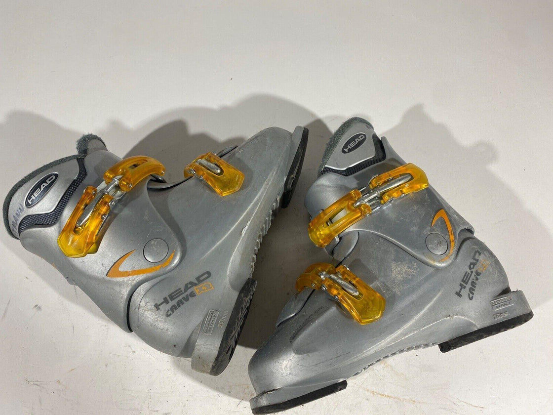 HEAD Alpine Ski Boots Kids Youth Size Mondo 220 mm, Outer Sole 261 mm DH179