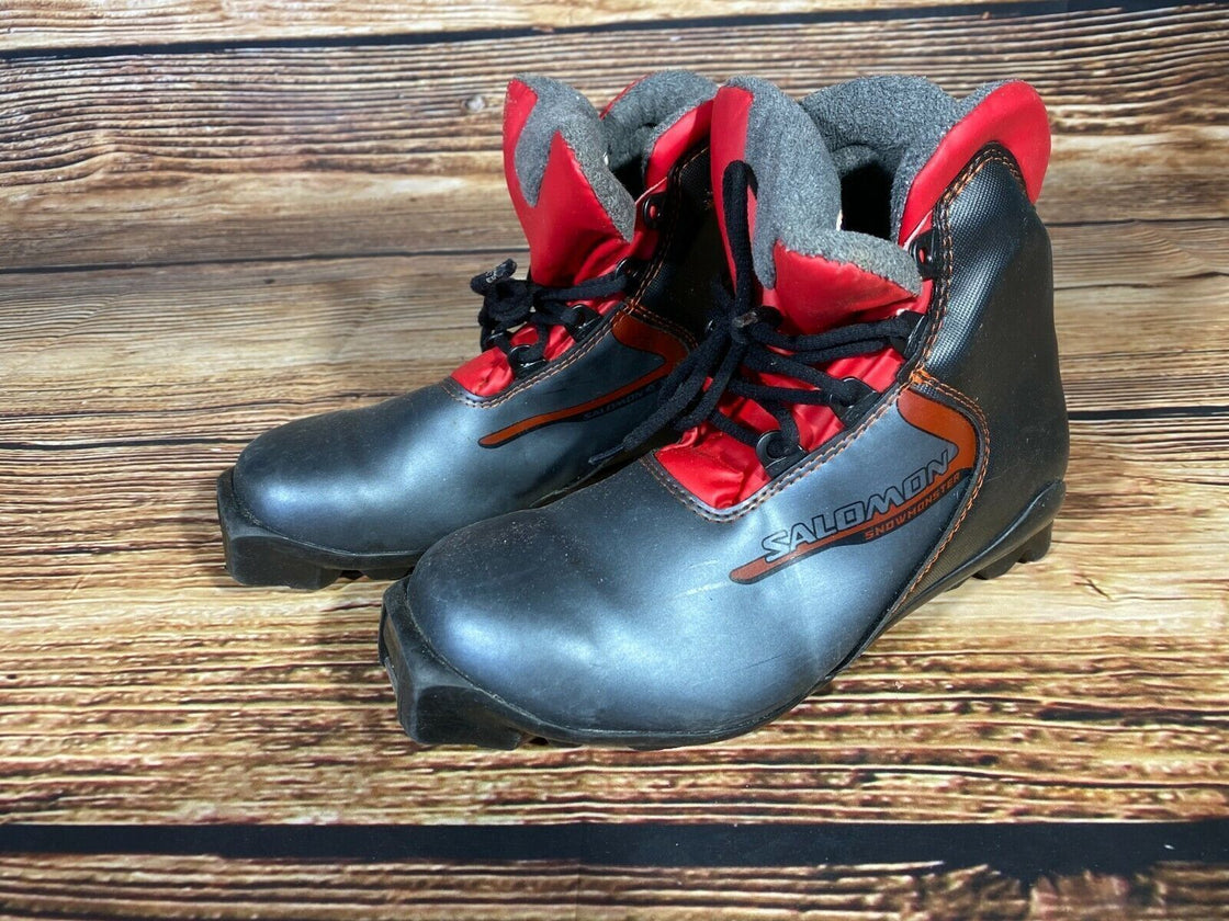 SALOMON Snowmonster Cross Country Ski Boots Size EU38 US5.5 SNS profil