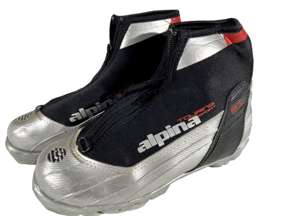 Alpina ST10jr Nordic Cross Country Ski Boots Size EU36 US4.5 NNN