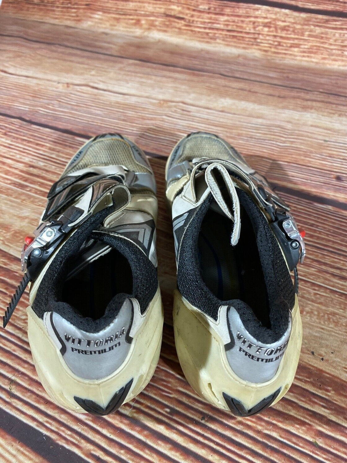 VITTORIA Carbon Premium Road Cycling Shoes Size 3 Bolts EU46 US11 Mondo 285