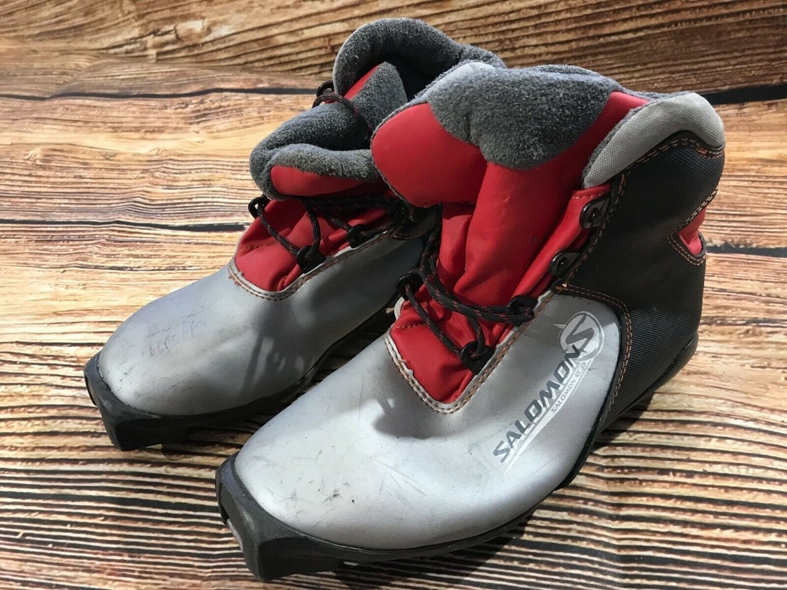 SALOMON Nordic Cross Country Ski Boots Size EU38 US5.5 SNS Profil