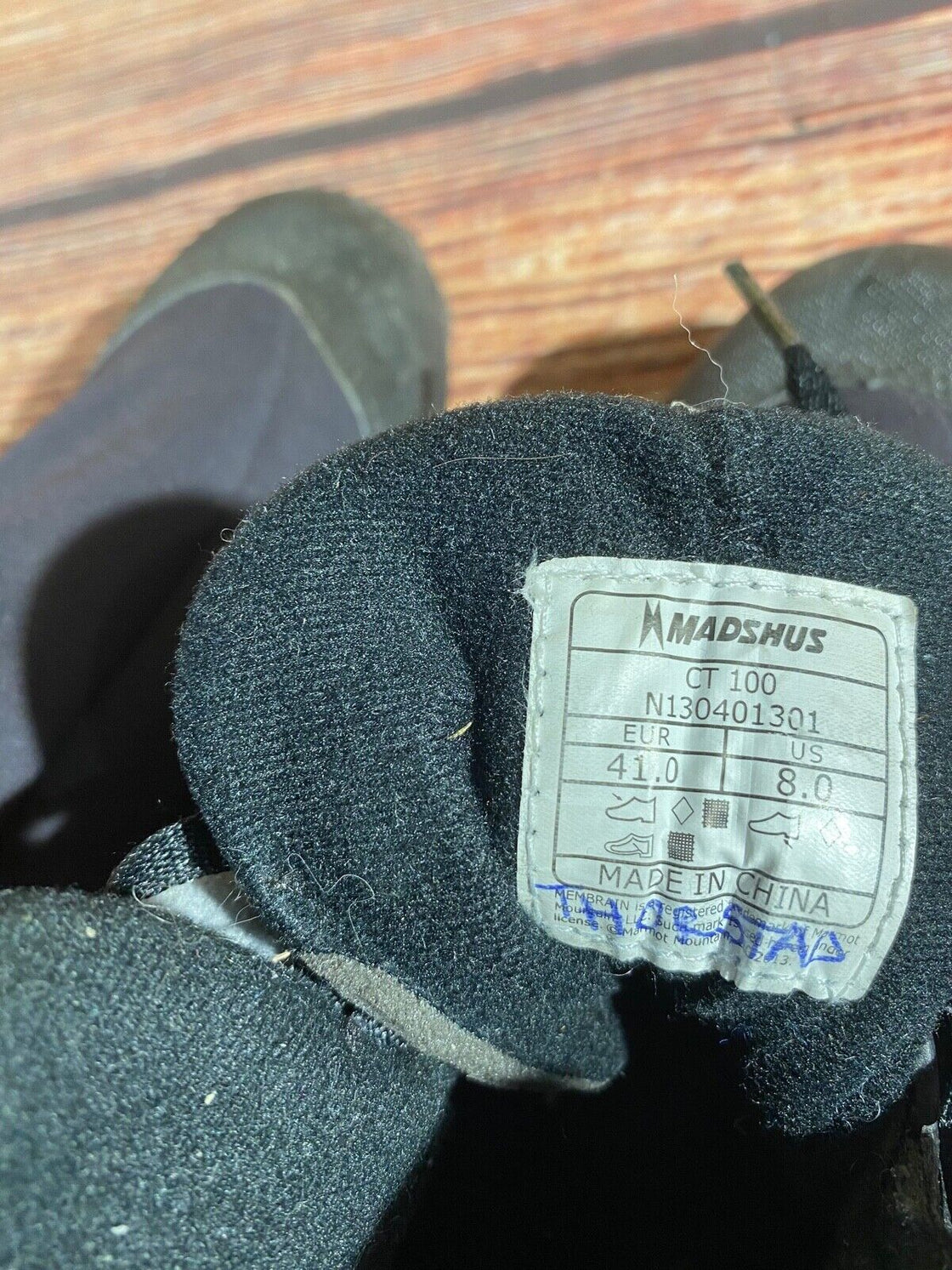 Madshus CT100 Nordic Cross Country Ski Boots Size EU41 US8 for NNN