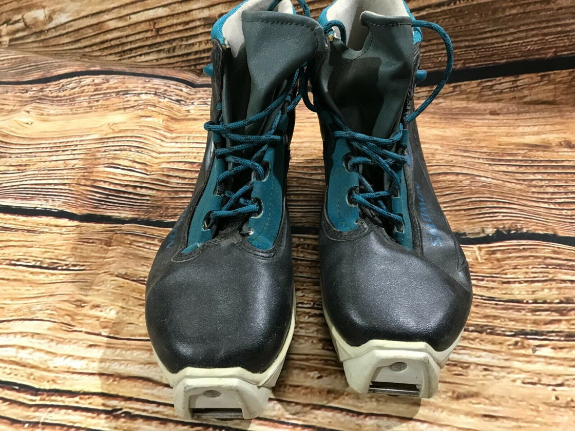 SALOMON Nordic Cross Country Ski Boots Size EU37 US5 SNS Profil