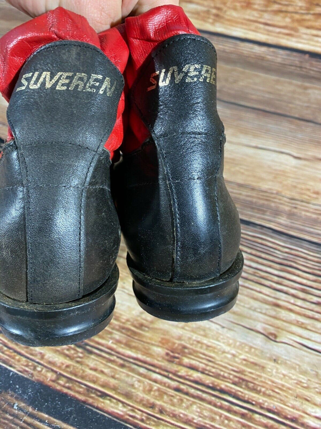 SUVEREN Vintage Nordic Cross Country Ski Boots EU 39, US 6.5, for NN 75mm 3pin