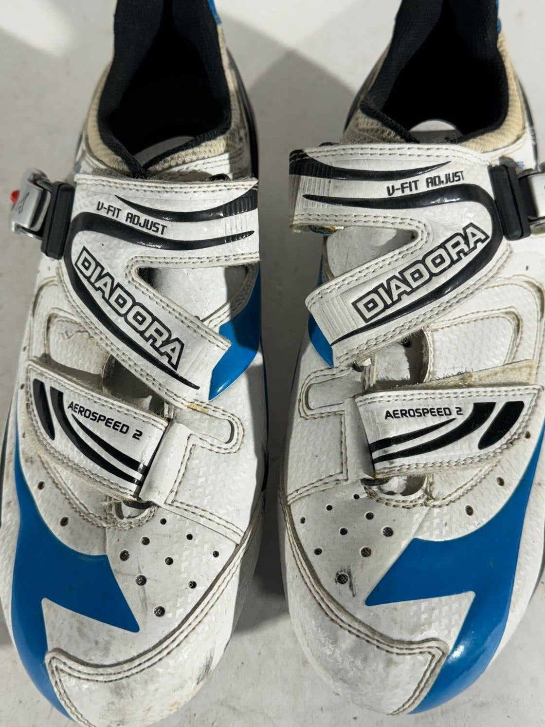 DIADORA Aerospeed Road Cycling Shoes Bicycle Ladies EU41 US9.5 Mondo 260 cs464