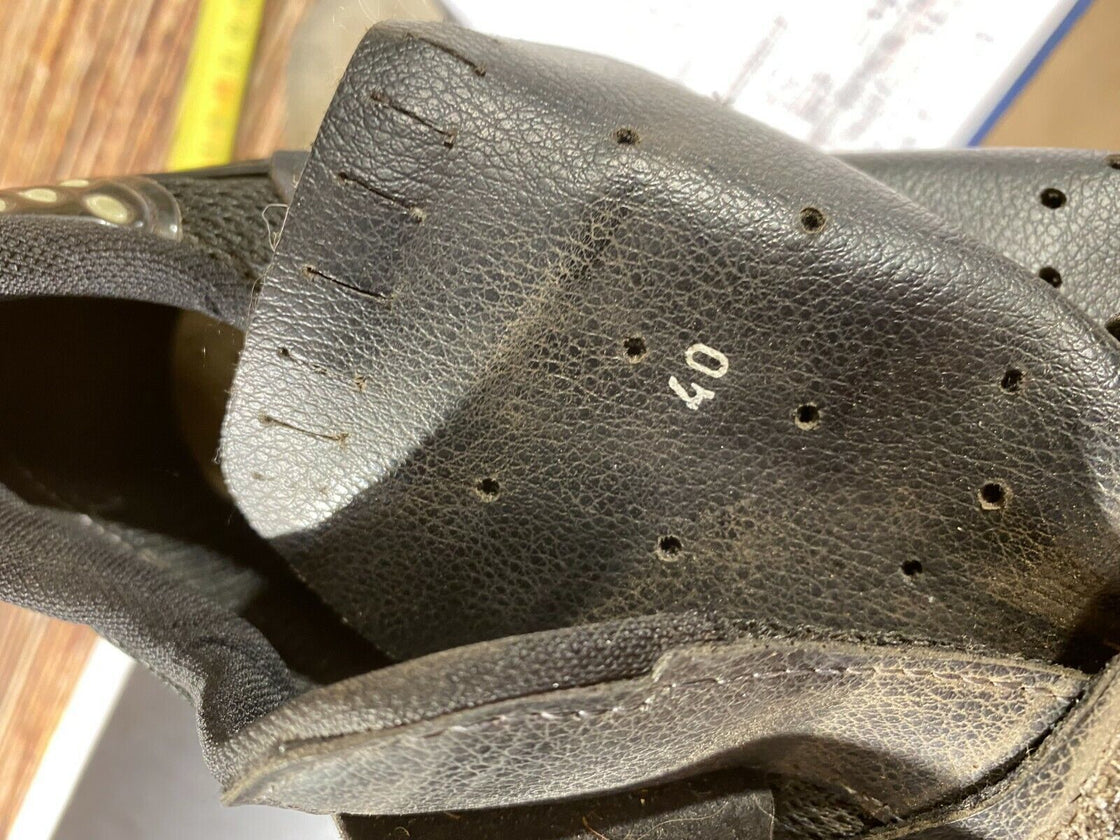 SIDI Vintage Road Cycling Shoes 3 Bolts Size EU 40 Retro