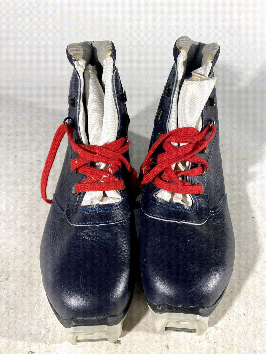 Salomon Leather Nordic Cross Country Ski Boots Size EU40 US7.5 for SNS Profil