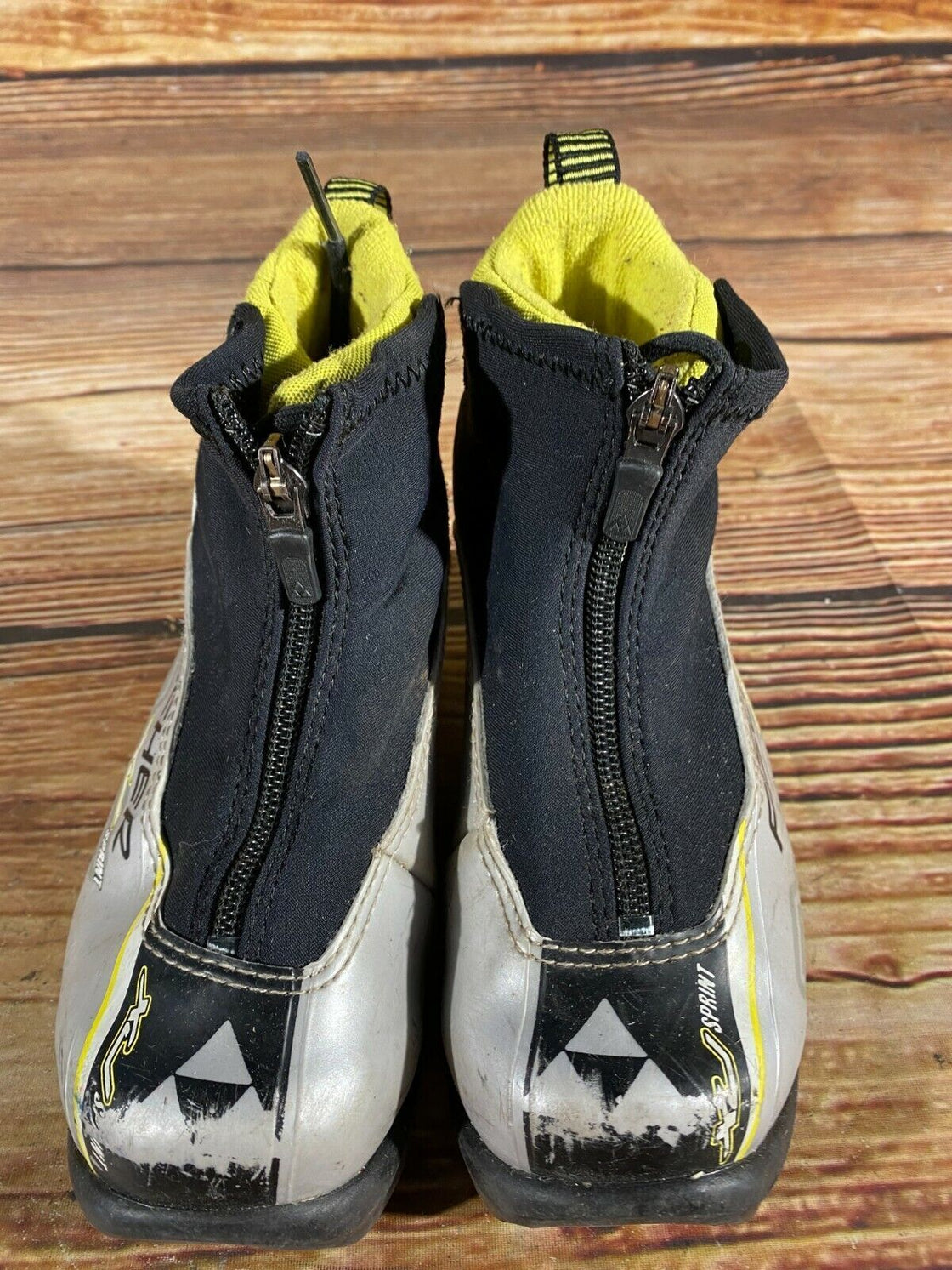 Fischer XJ Sprint Kids Nordic Cross Country Ski Boots Size EU30 US12 NNN F-136