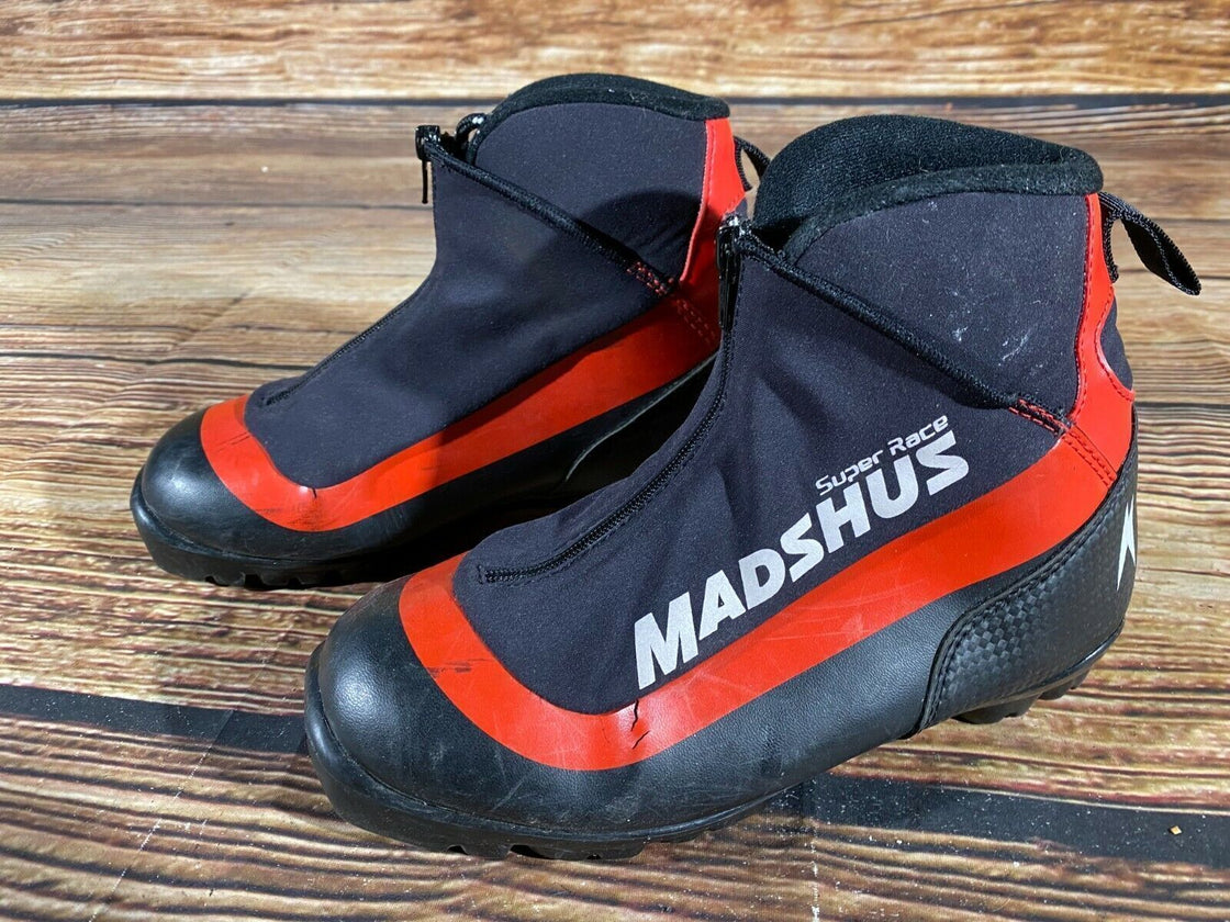 Madshus Super Race Nordic Cross Country Ski Boots Size EU34 for NNN bindings