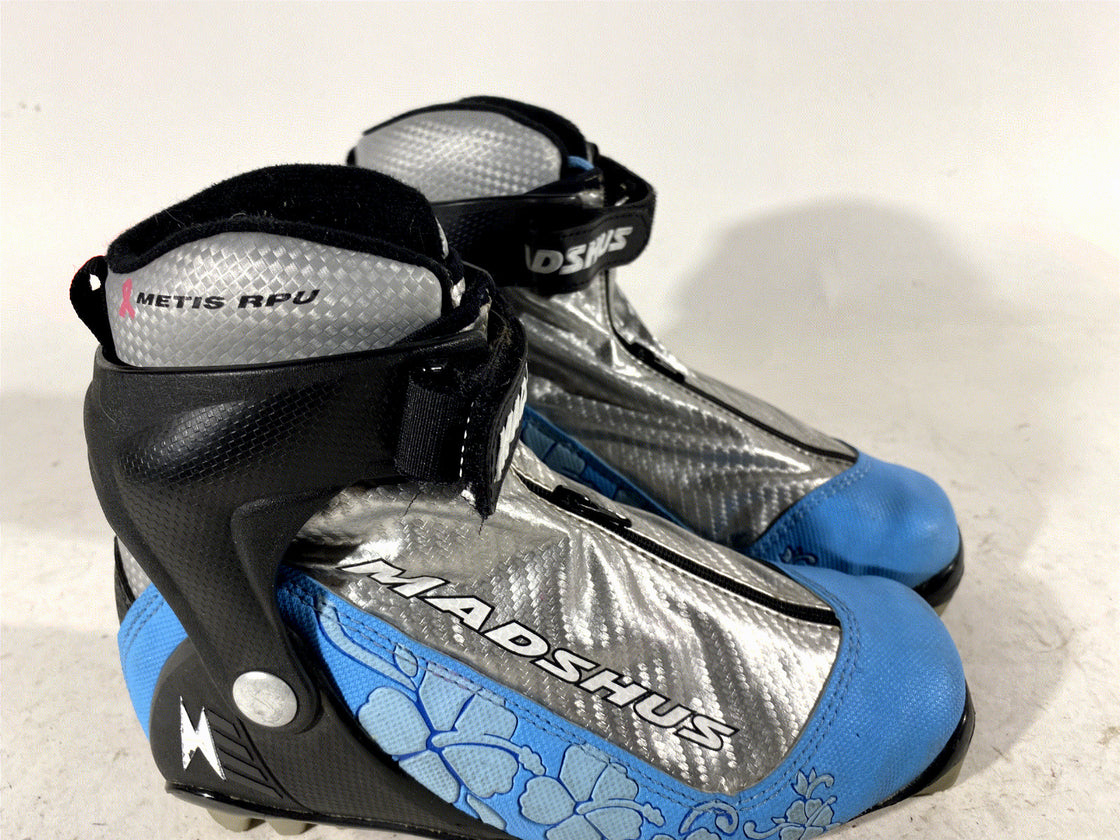 Madshus Metis RPU Skate Nordic Cross Country Ski Boots EU38 US6 NNN 186