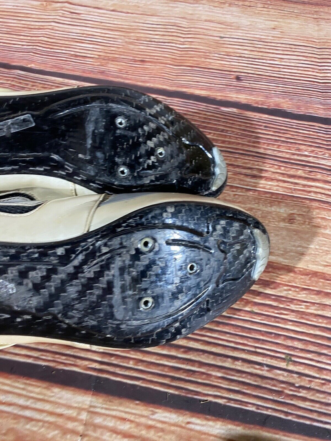 VITTORIA Carbon Premium Road Cycling Shoes Size 3 Bolts EU46 US11 Mondo 285