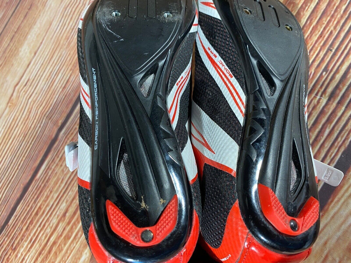 NORTHWAVE Sonic SRS Road Cycling Shoes 3 Bolts Size EU41 US8.5 Mondo 262