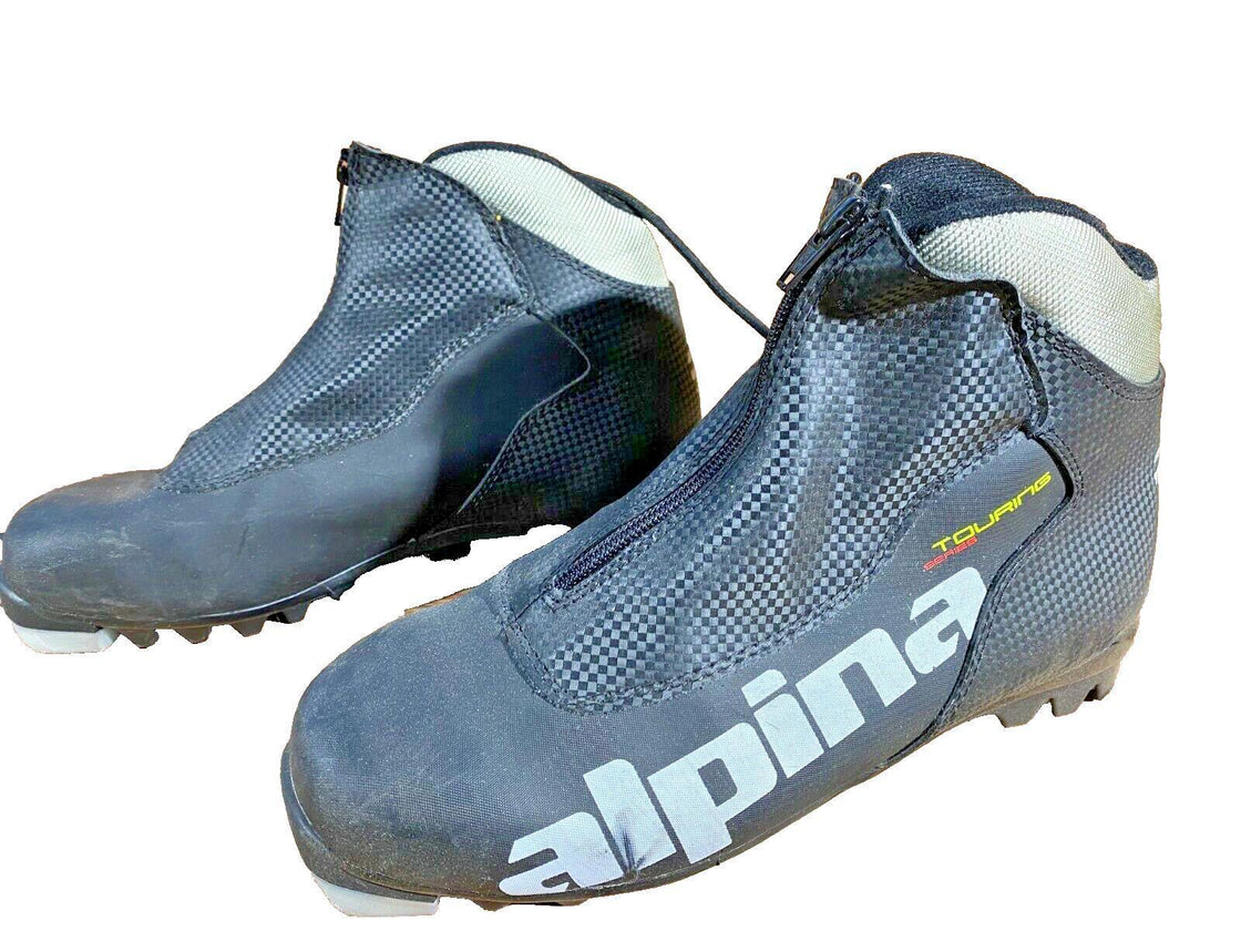 Alpina Touring Nordic Cross Country Ski Boots Size EU40 US7.5 for NNN bindings