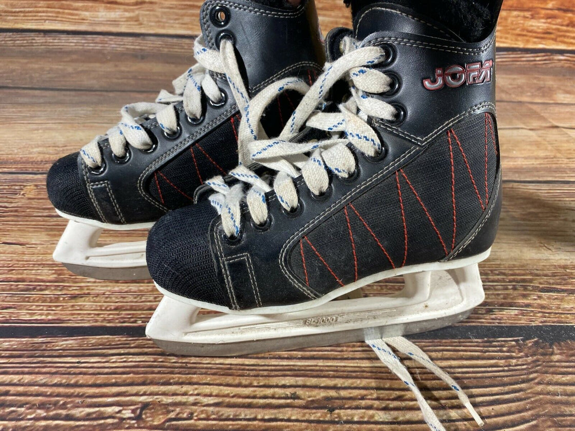 JOFA Ice Skates for Ice Hockey Winter Ice Skating Kids/Youth Size US3 Mondo 229