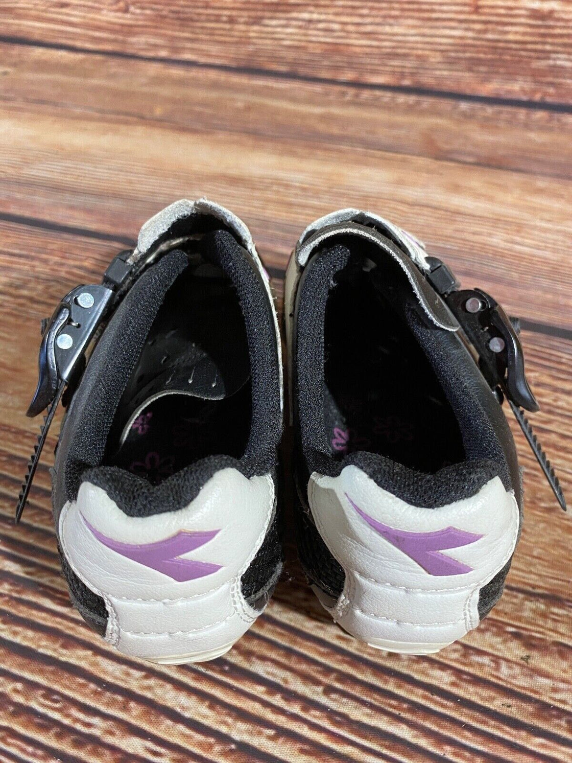 DIADORA MTB Cycling Shoes Mountain Bike 2 Bolts Ladies Size EU38 US7 Mondo 233