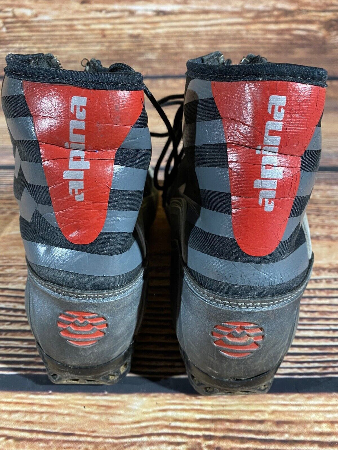 Alpina T10jr Nordic Cross Country Ski Boots Size EU38 US6 for NNN