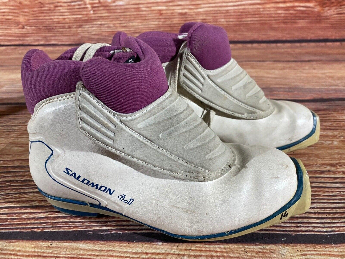 Salomon 4.1 Nordic Cross Country Ski Boots Size EU37 US5.5 SNS Profil