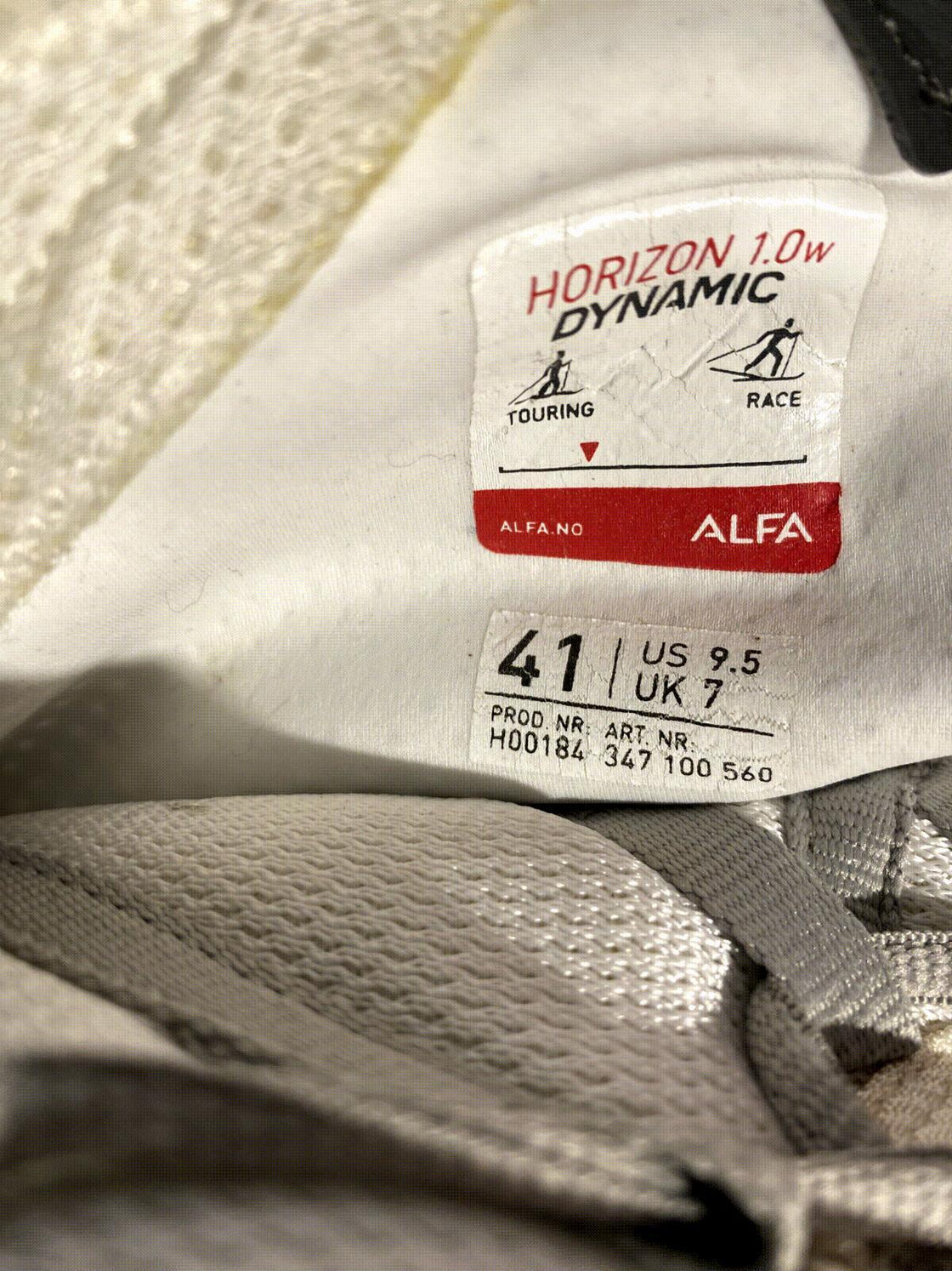 Alfa Dynamic Gore-tex Cross Country Ski Boots Women's Size EU41 US9.5 for NNN