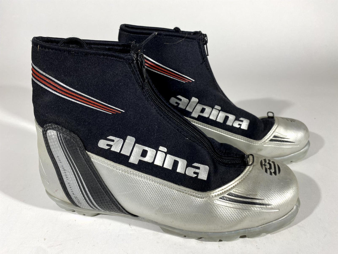 Alpina ST10 Cross Country Ski Boots Classic Size EU43 US9.5 NNN Rottefella