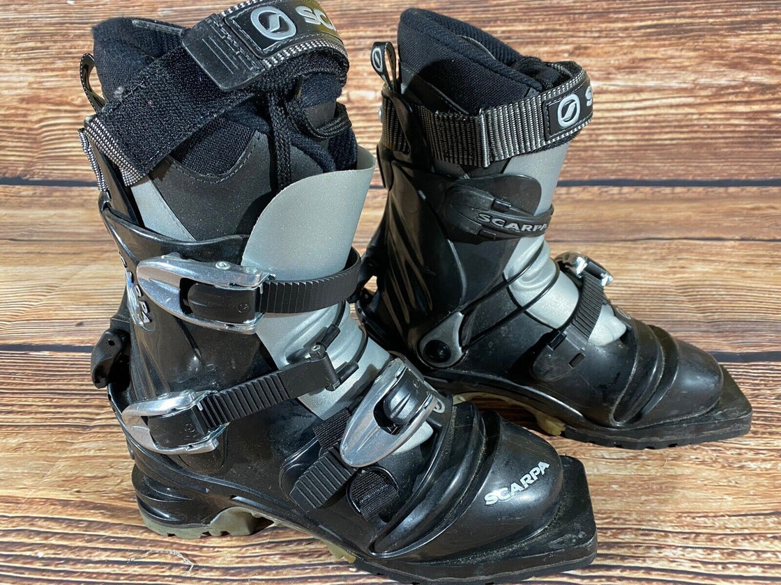 SCARPA T2 Telemark Nordic Norm Cross Ski Boots Size MONDO 238 US4.5 NN 75mm 3pin