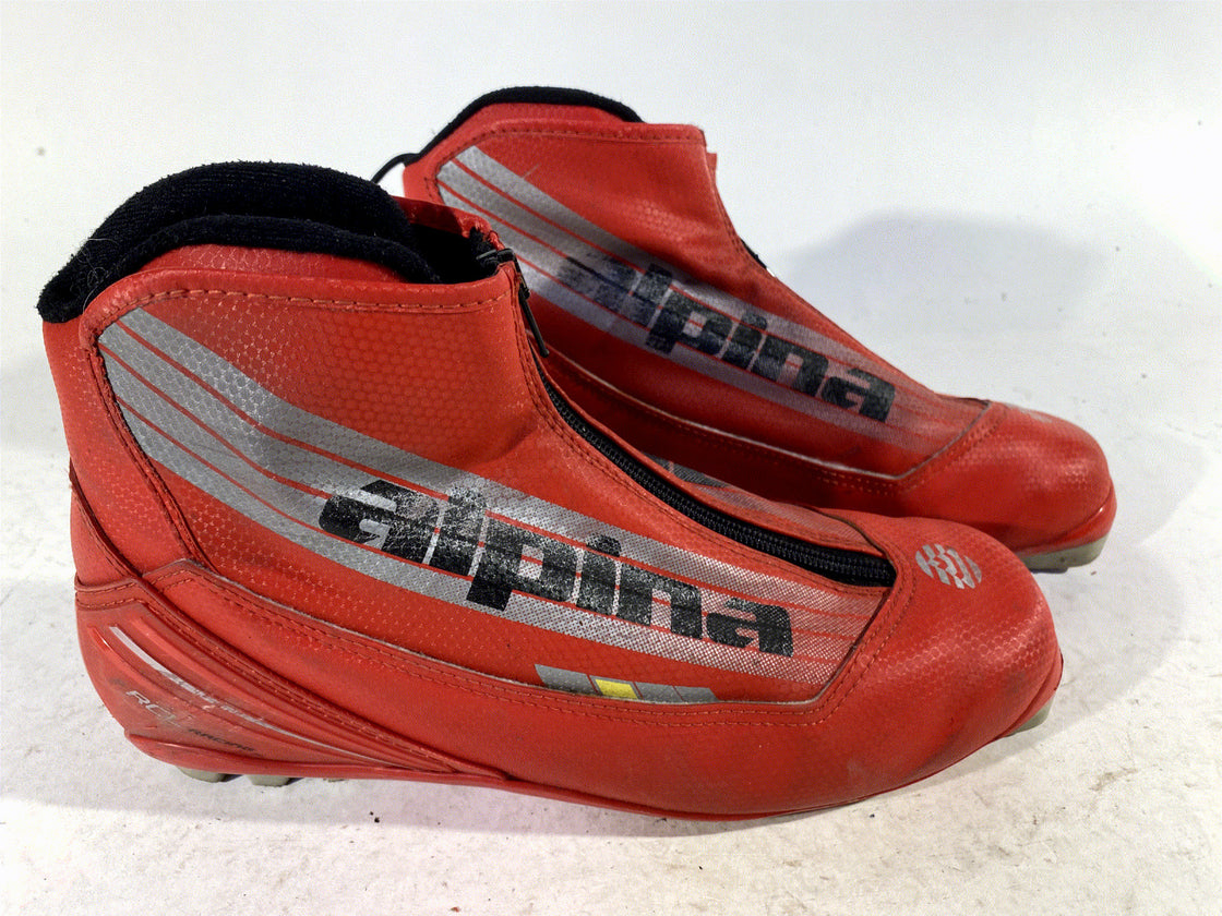 Alpina RCL Racing Cross Country Ski Boots Classic Size EU43 US9.5 NNN 296