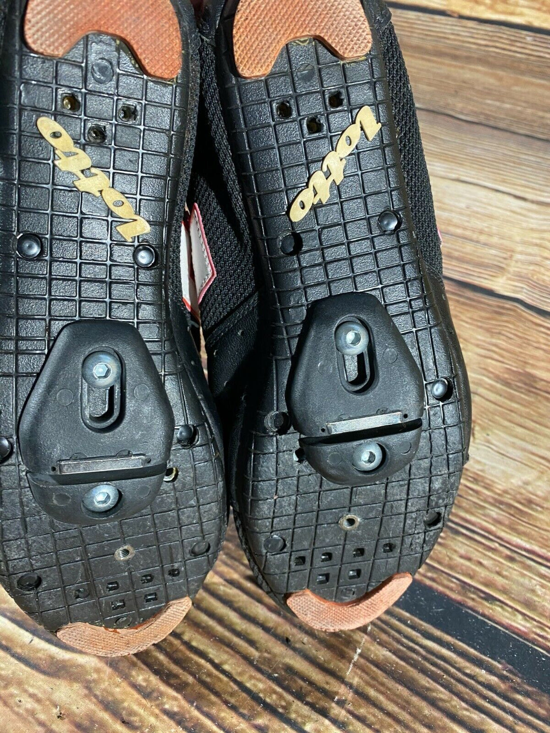 LOTTO San Remo Vintage Road Cycling Shoes Leather Retro Inersole 25.5 EU40 US7.5